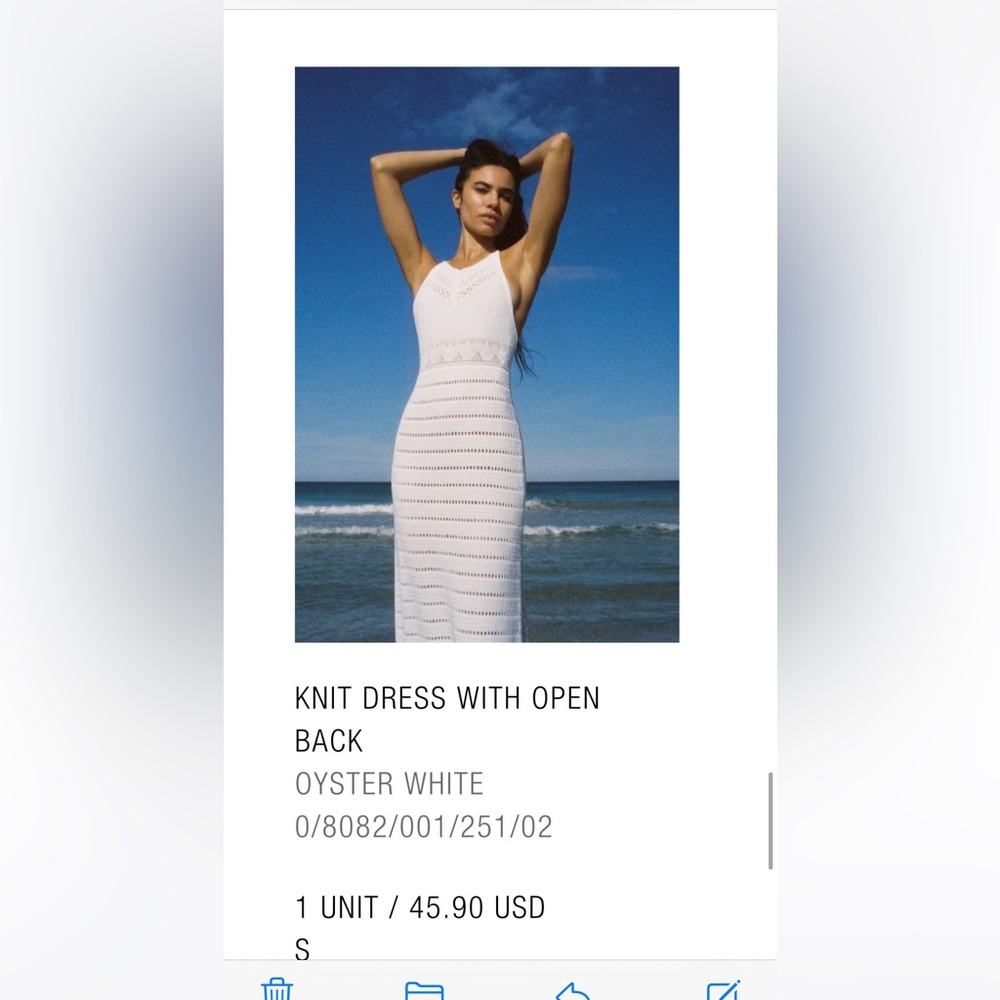 Zara knit dress